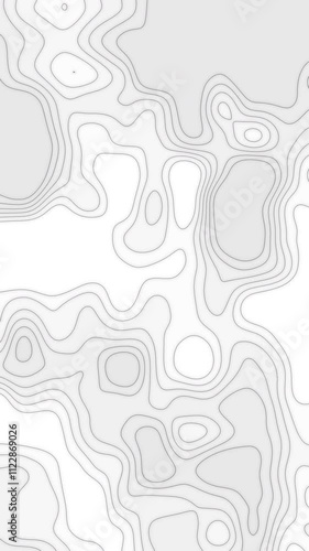 portrait white and black minimalistic topographic animated background wallpaper animation