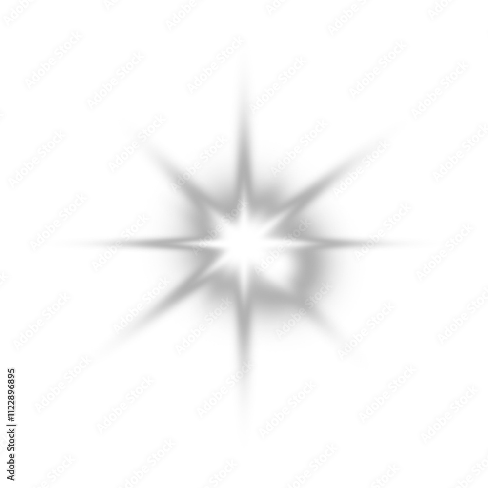 Fototapeta premium Realistic glowing and shiny lens flare effect