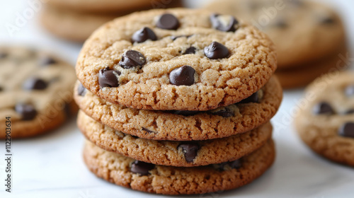 chocolate chip cookies makes a sweet snack.