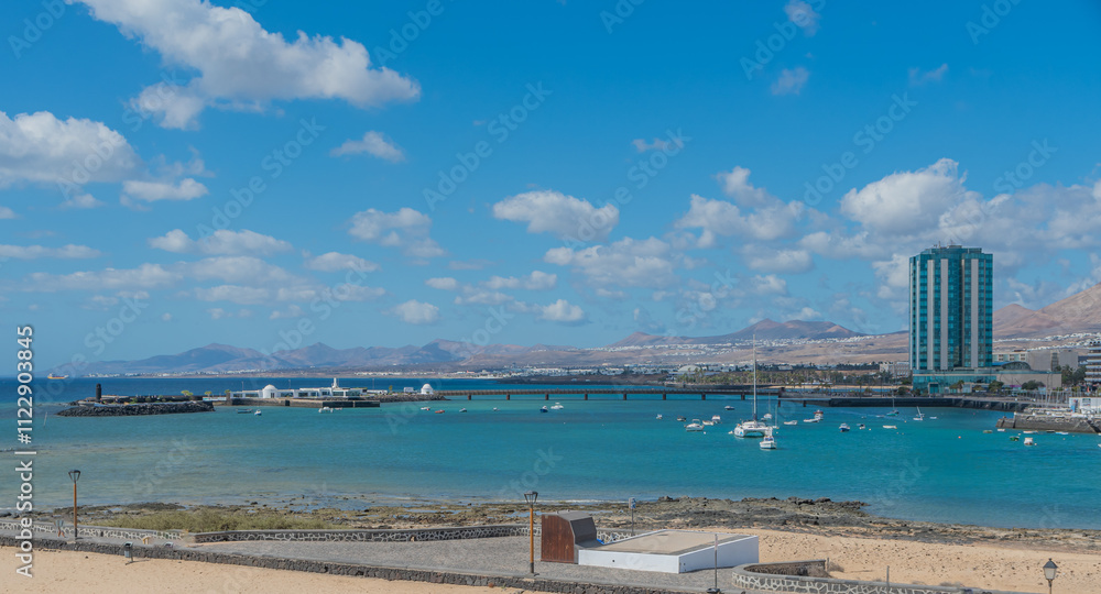 Fototapeta premium Gran Hôtel de Arrecife à Lanzarote, aux îles Canaries.