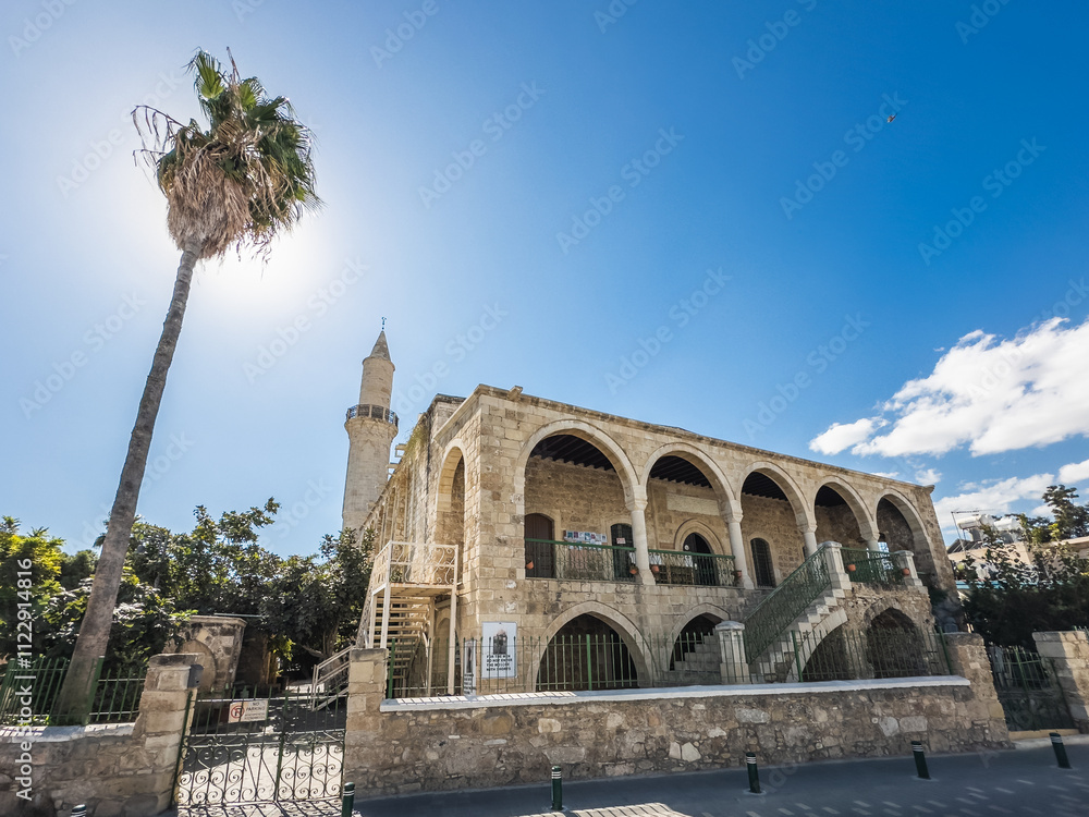 Minaret and Historic Mosque in Larnaca