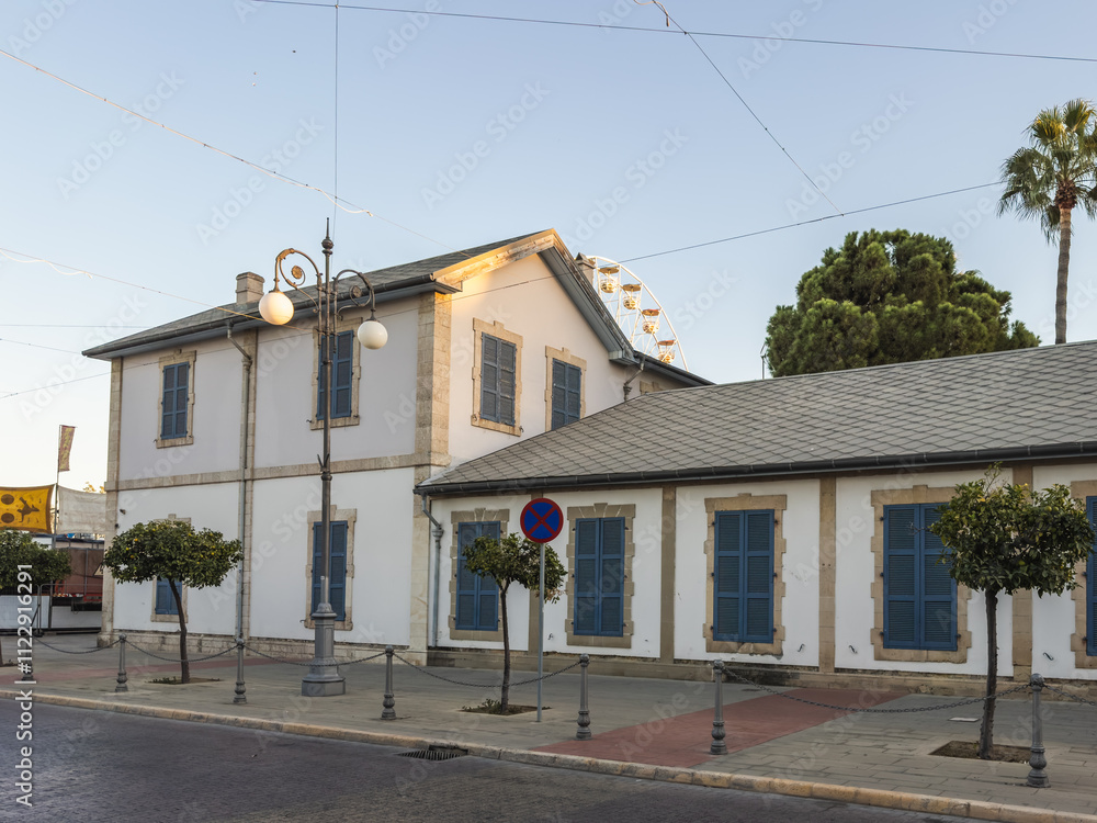 Traditional Building in Urban Setting