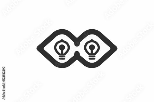 creative eye icon and logo vector illustration