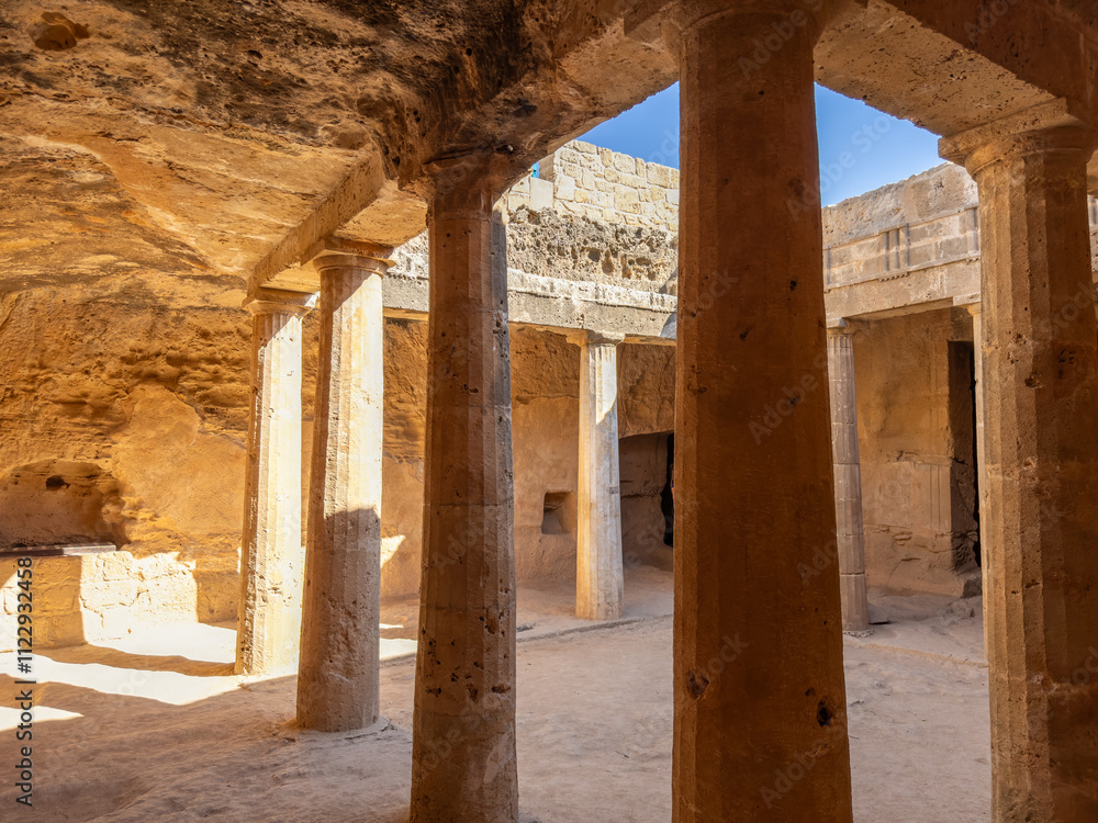 Tomb of the Kings in Paphos, Cyprus