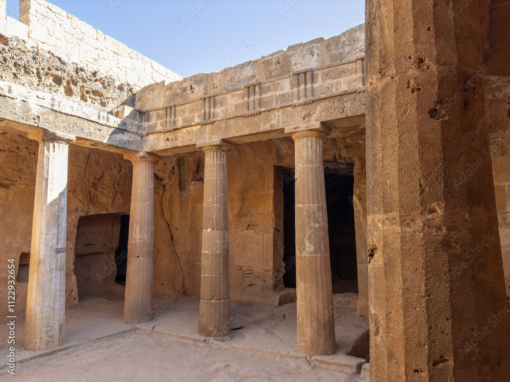 Tomb of the Kings in Paphos, Cyprus