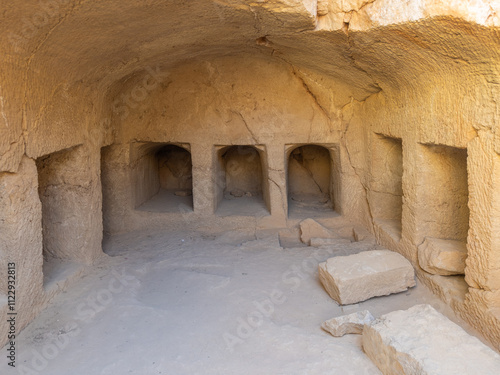 Tomb of the Kings in Paphos, Cyprus photo