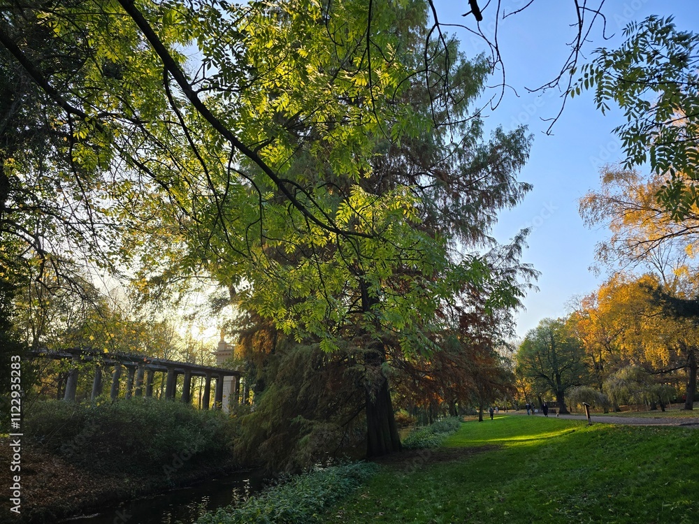 Fototapeta premium Berlin Volkspark Pankow