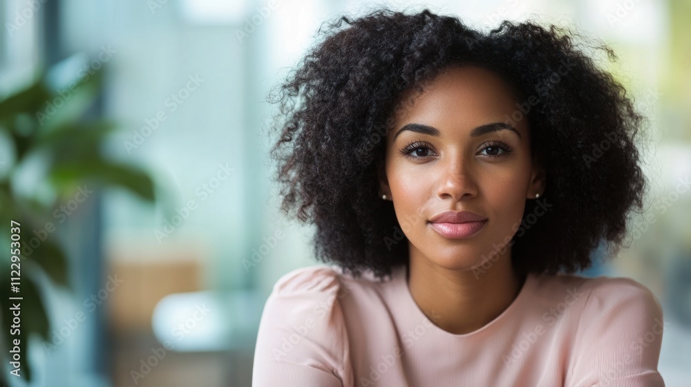 Fototapeta premium Portrait of a Confident Young Woman