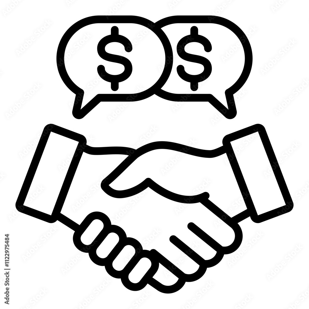 Negotiation Icon Element For Design Negotiation Icon Element For Design