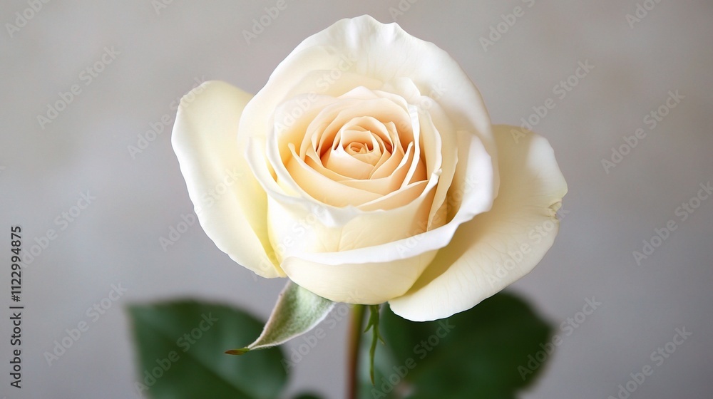 Fototapeta premium Soft Focus Close-Up of a Single Beautiful Rose Blossom