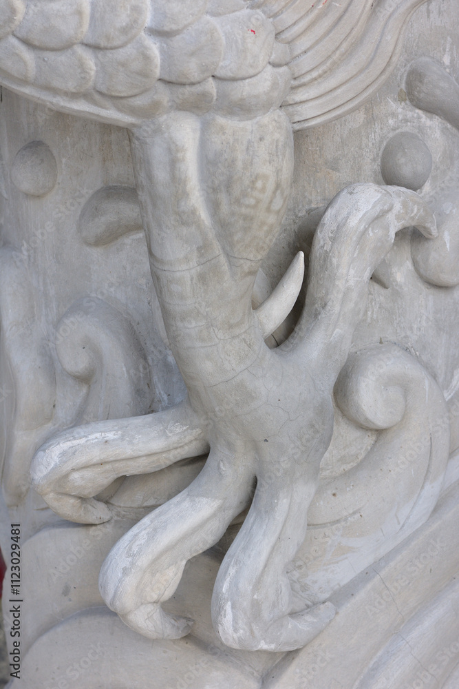 China Dragon, Chinese temple in Thailand.