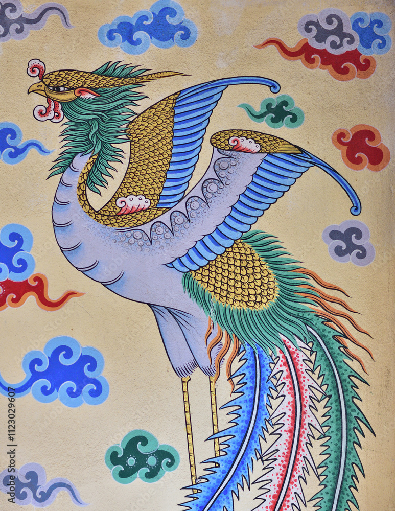 China Dragon, Chinese temple in Thailand.