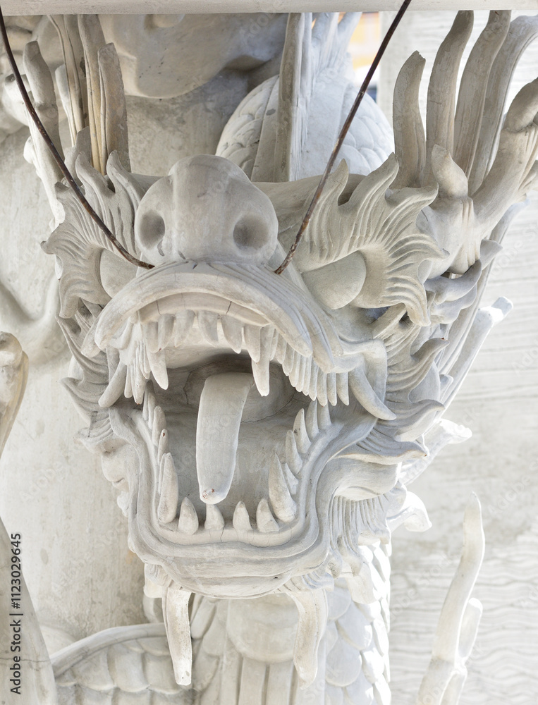 China Dragon, Chinese temple in Thailand.
