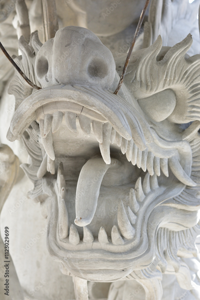 China Dragon, Chinese temple in Thailand.
