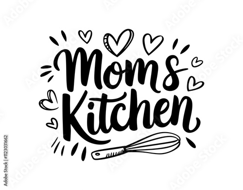 hand drawn food names and frases
