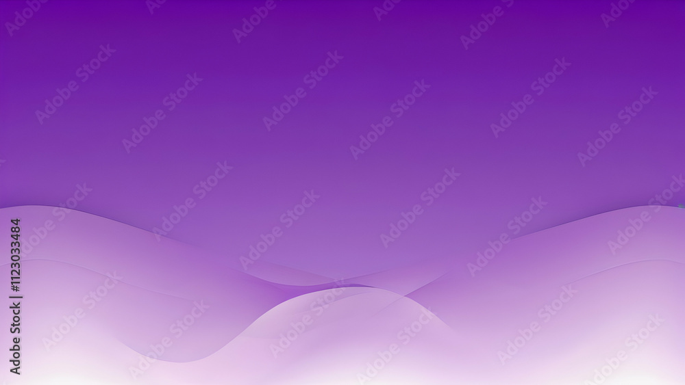 Naklejka premium simple purple background . flat purple gradation . wavy background
