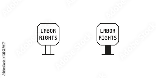 strike set icon with white background vector stock illustration