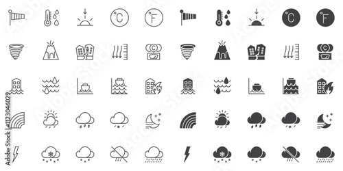 Weather icons set