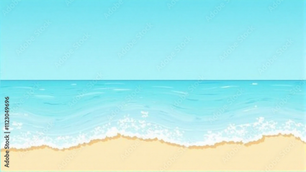 Fototapeta premium summer beach background