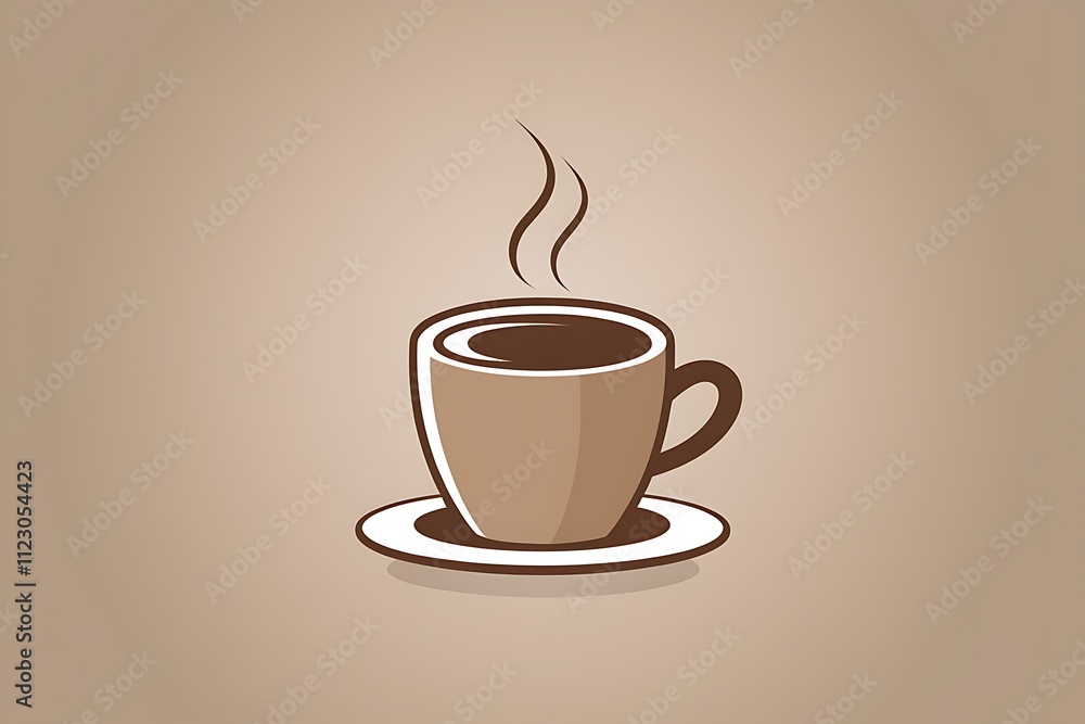 Fototapeta premium coffee cup icon