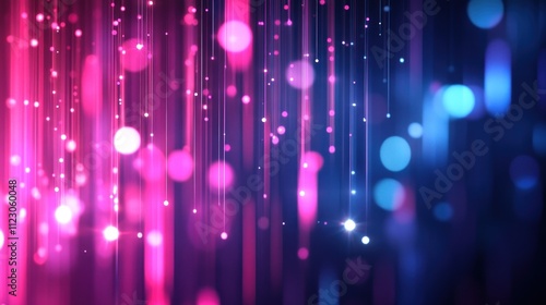 Abstract Pink and Blue Lights Background photo