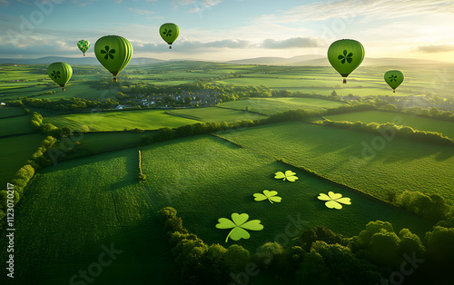 Illustration for Saint Patric Day holiday  photo