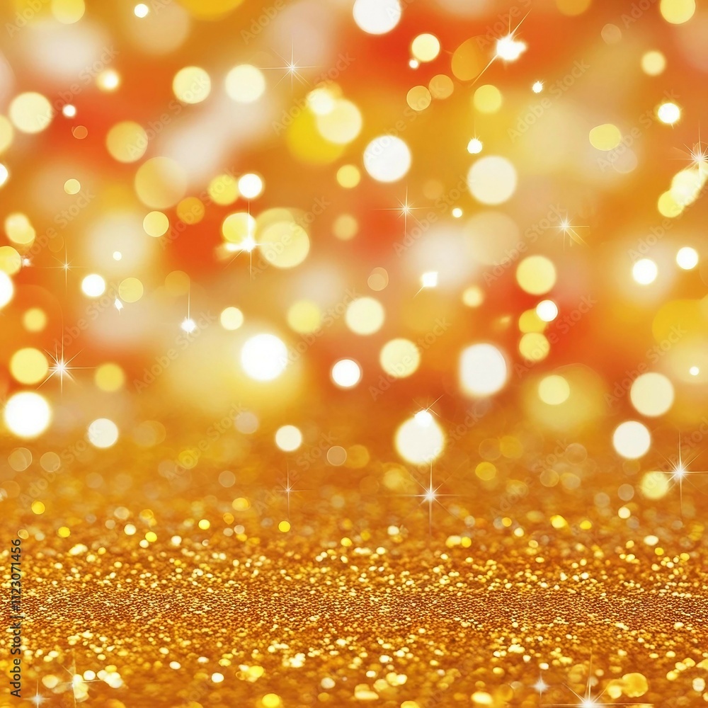 Sparkling bokeh lights, golden glitter background, dreamy texture with soft glow, festive atmosphere Sparkling bokeh lights, golden glitter background, dreamy texture with soft glow, festive atmosphere