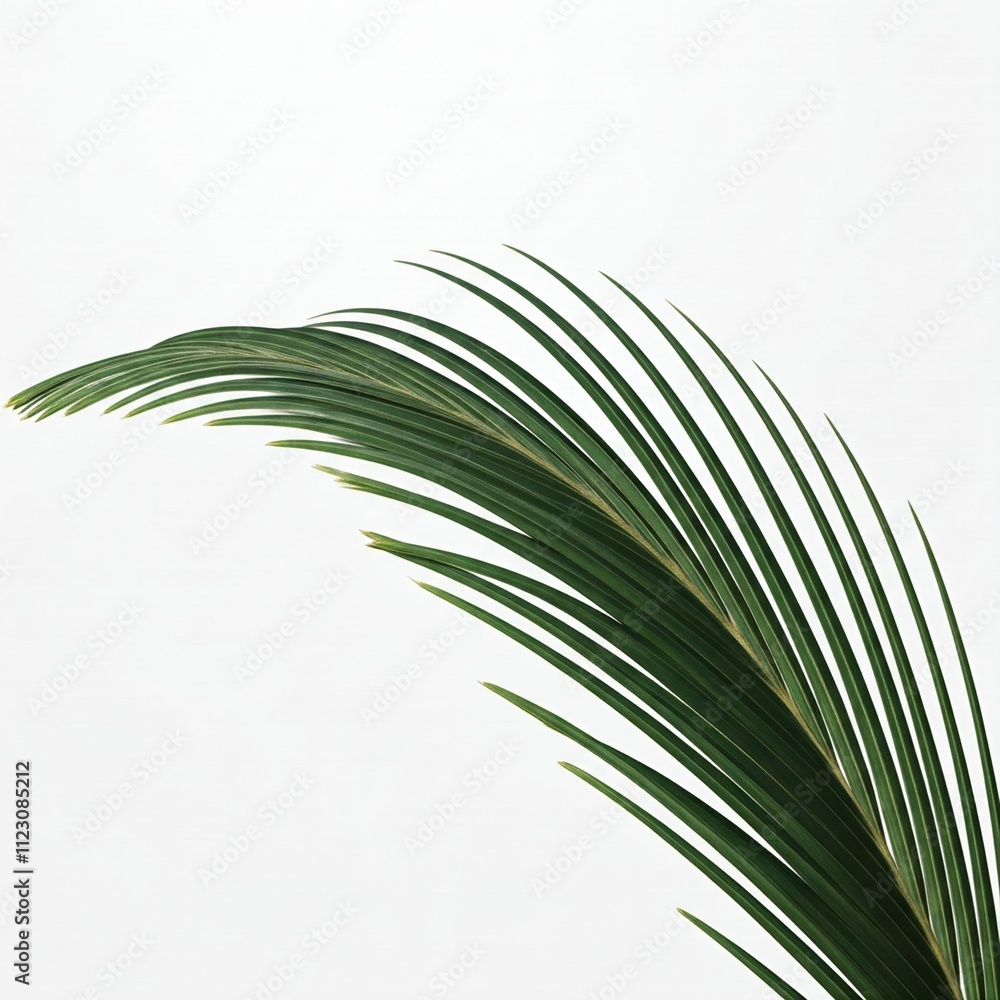 Fototapeta premium palm leaf background