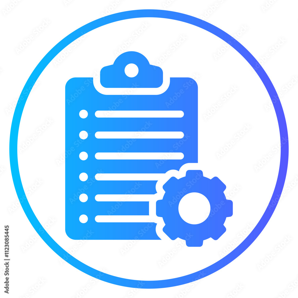 gear gradient icon gear gradient icon
