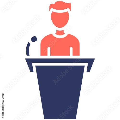 Public Speaking Icon