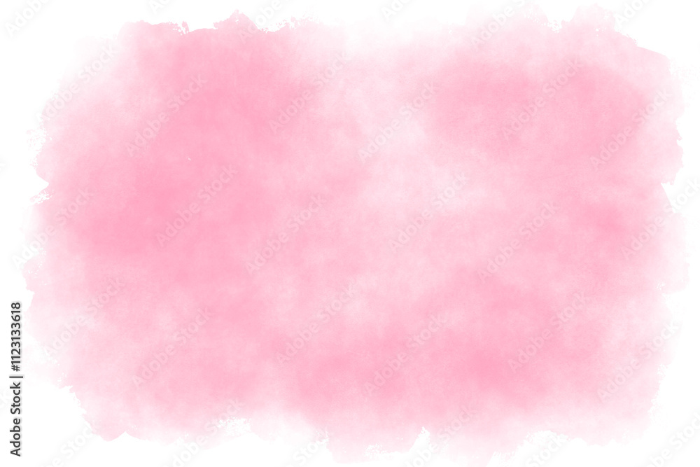 Obraz premium Romantic Watercolor Pink Background. Perfect for Invitations and Cards
