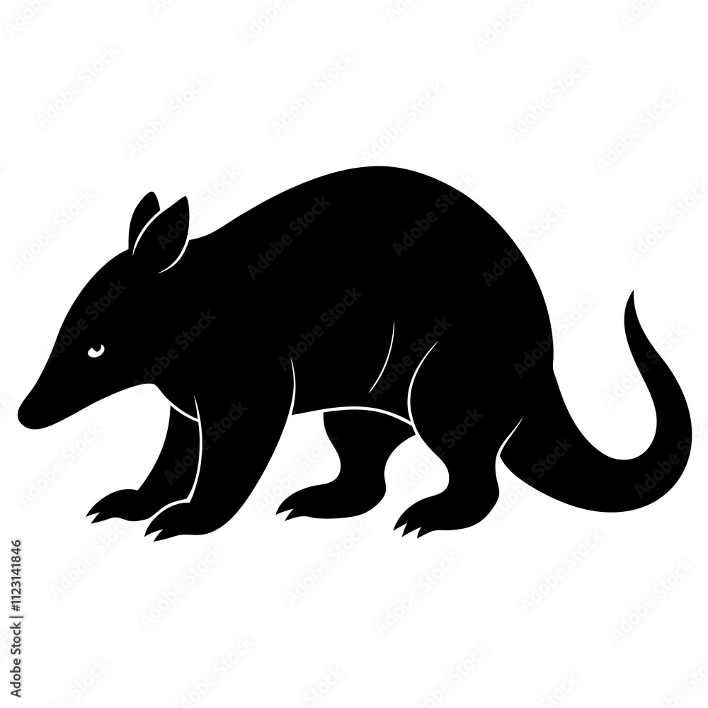 Fototapeta premium kangaroo vector illustration