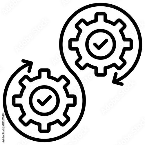 Devops Outline Icon