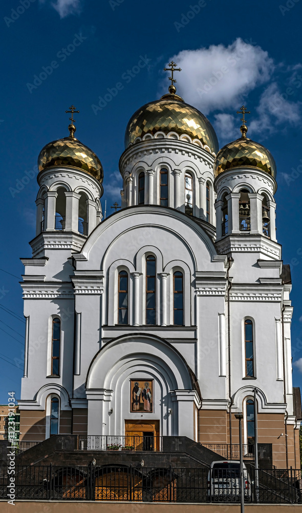 Fototapeta premium Cyril and Methodius church in Moscow, Russia
