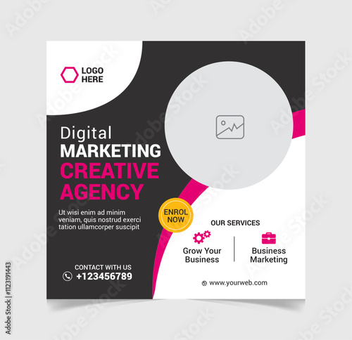 Social Media Ad Post Template Design