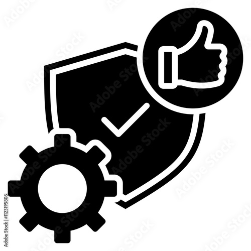 Reliability Glyph Icon