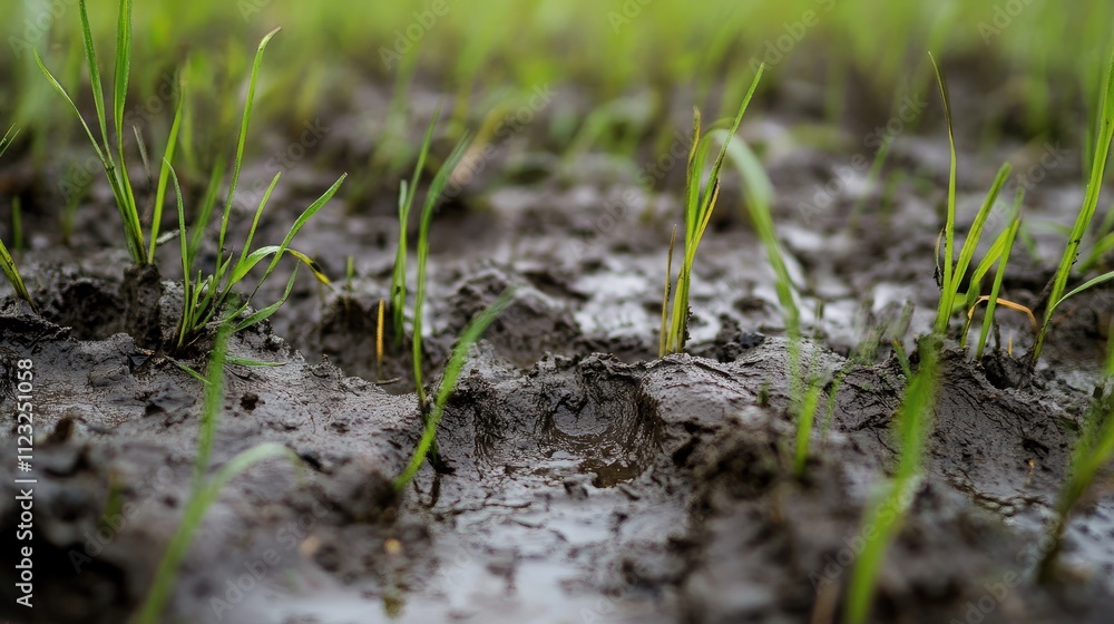 Muddy grass texture,zoomed out, ultra realistic and detailed Muddy grass texture,zoomed out, ultra realistic and detailed