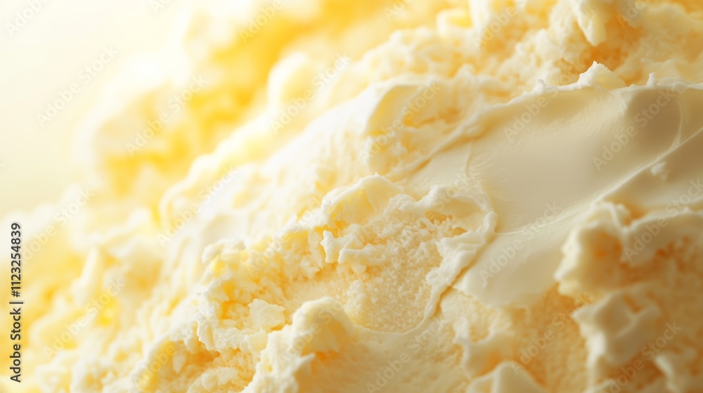 Creamy butter texture displayed close-up, emphasizing its richness and softness for culinary and food styling inspiration. Creamy butter texture displayed close-up, emphasizing its richness and softness for culinary and food styling inspiration.