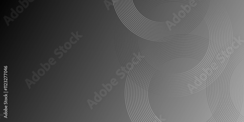 abstract technology communication concept vector background. gray vector abstract banner with shape shiny lines with Technology grid wave decorative background for advertising banner. vector. 