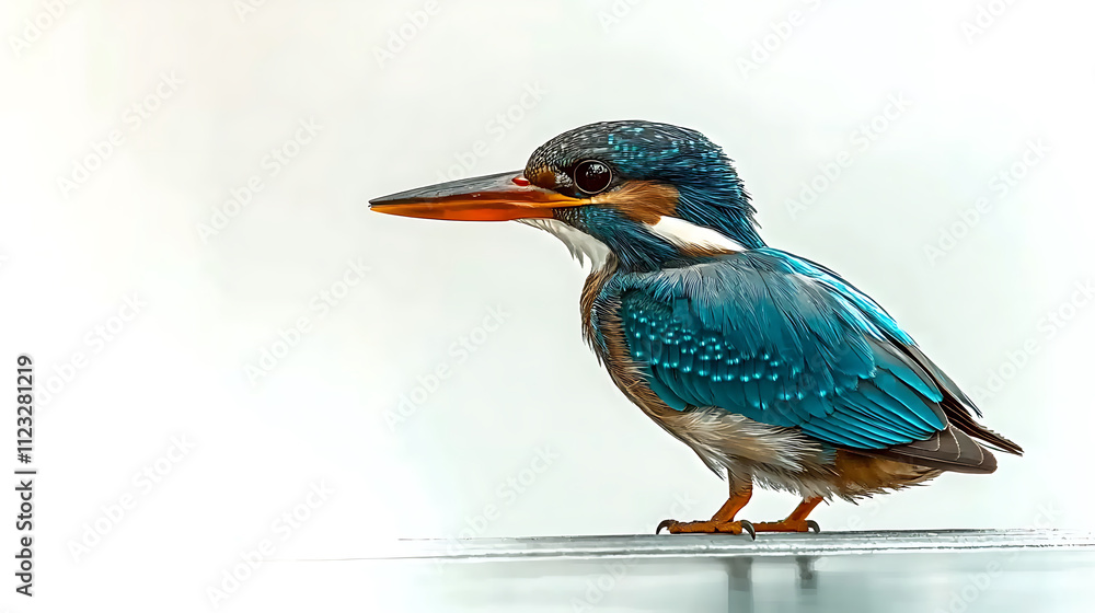 Obraz premium Eurasian Kingfisher Hunting Rivers of Europe Wildlife Photography Natural Habitat Close-Up Birdwatching Adventure
