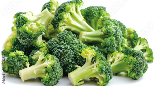 broccoli isolated on white background