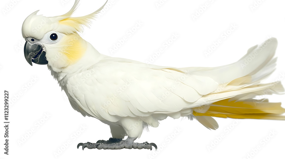 Obraz premium Sulphur-Crested Cockatoos in Their Natural Habitat A Captivating Wildlife Documentary of Australia’s Avian Treasures