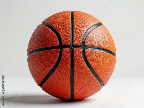 basketball on white