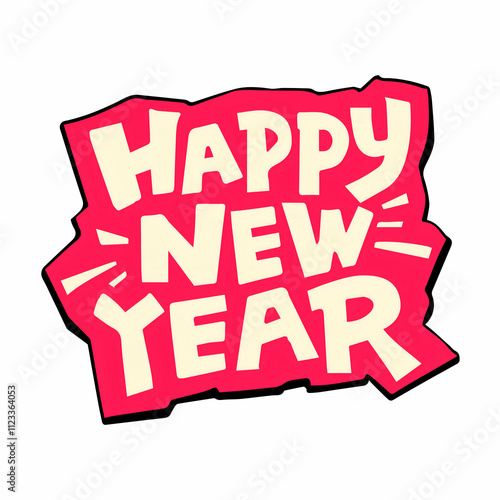 Happy New Year , Happy  New Year Background , Lettering text for Happy New Year , New Year Celebration , Happy New Year Card background , New Year Greeting Card for 2025