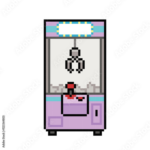 CLAW MACHINE DRAW PIXEL ART