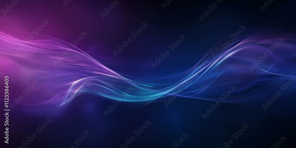 Obraz premium Abstract Purple and Blue Background for Creative Projects Generative AI