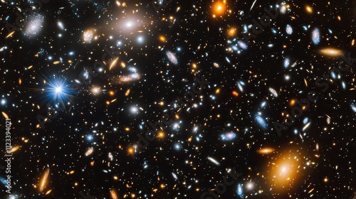 Deep Space Imagery: A Myriad of Galaxies and Stars