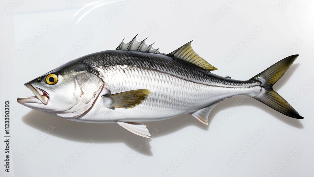 Fototapeta premium Cod fish isolated on white transparent