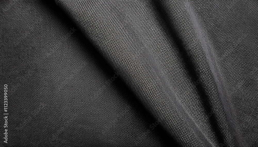 Dark gray fabric texture material fabric background Dark gray fabric texture material fabric background