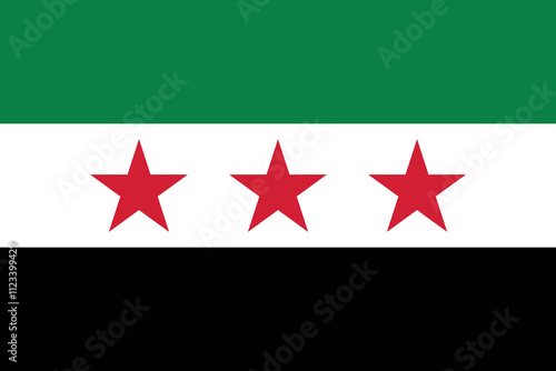 Flag of Syrian Arab Republic